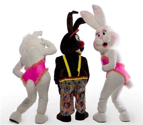 Rabbit mascot costyume